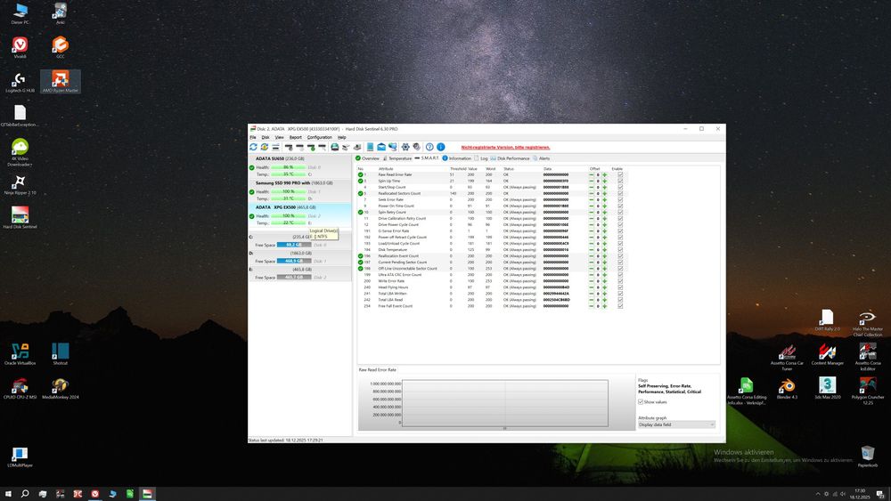 Wester Digital Black 500GB 2.5" 7200RPM