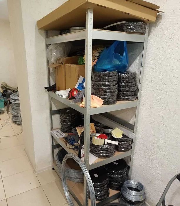 готовые стеллажи для дома, в подвал, балкон или гараж