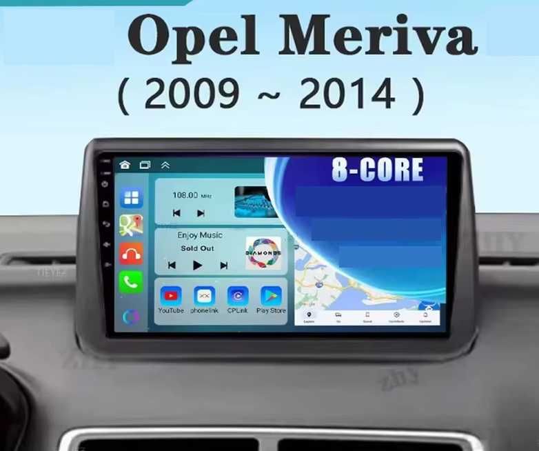 Мултимедия за Opel MERIVA Навигация Android плеър 2DIN  плеър MERIVA