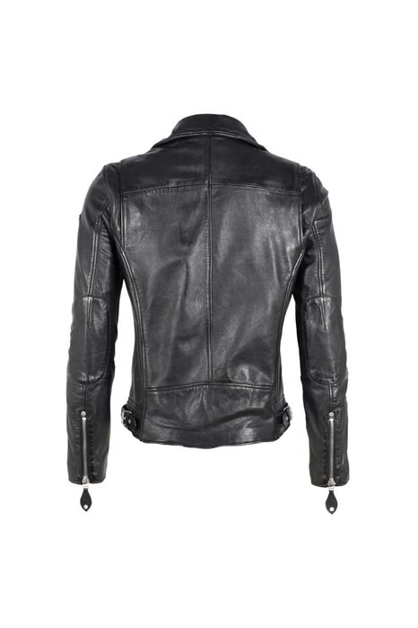 Geaca de Piele Barbati Gipsy Neagra Mavric