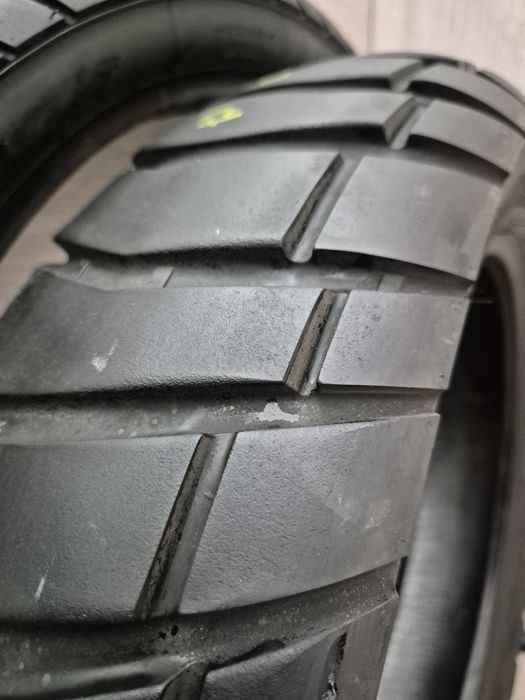 Set anvelope moto 90 90 21 cu 150 70 17 Metzeler Karoo street dot 5222 si 2153