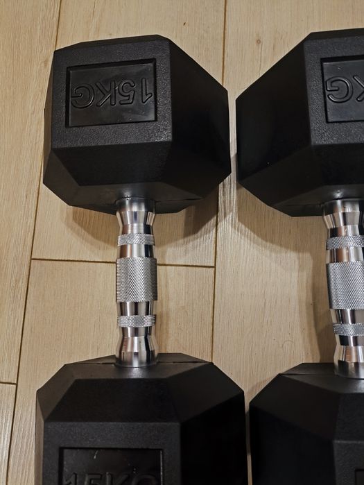 Гантели шестигранные по 15кг