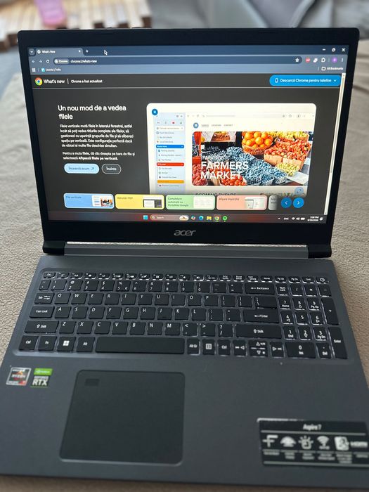 ACER Aspire AMD Ryzen 7 5825U nVidia 3050 16GB RAM 144Hz