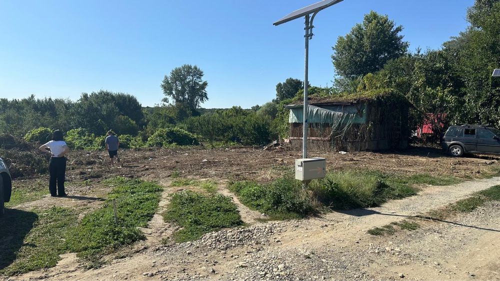 Vand cabana proprietate (neamenajata)cu teren in concesiune la Arad in