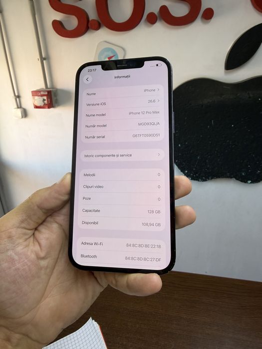 Vand Iphone 12 Pro Max 128Gb
