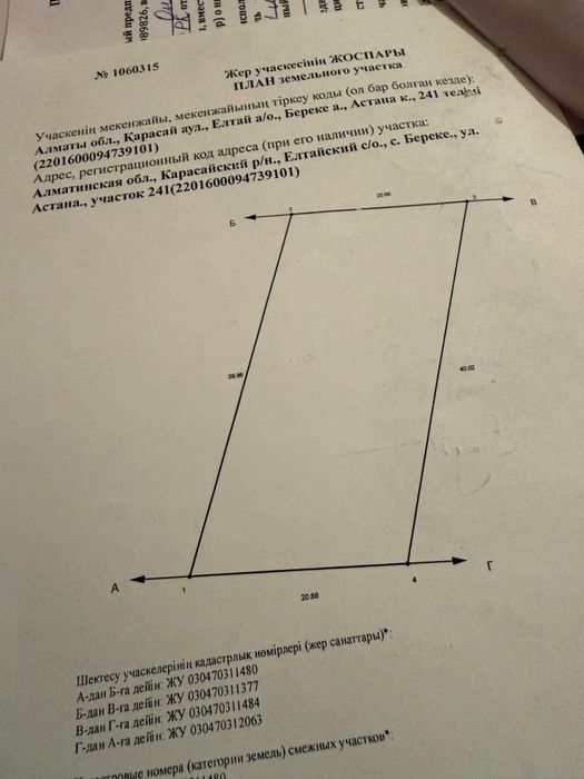 Продам земельный участок