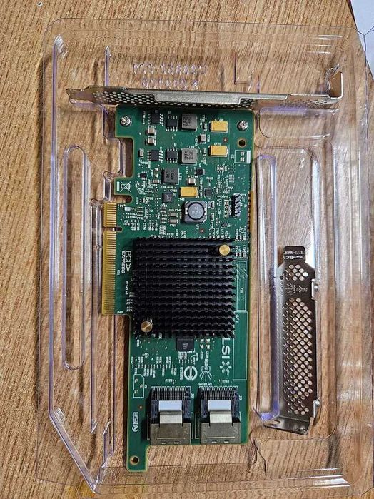 Componente server / desktop PCIE SAS Controller + cabluri