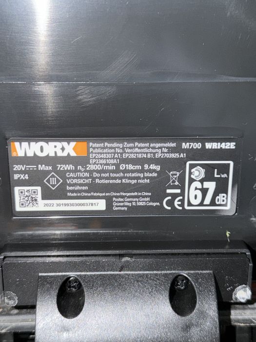 Robot tuns gazon Landroid worx M700