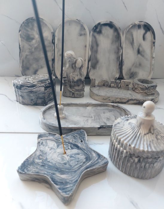 Гипсовые фигуры под мрамор/камень