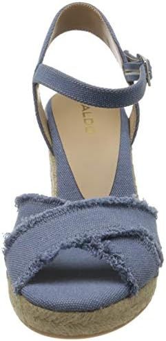 Танкетки джинсовые голубые Aldo