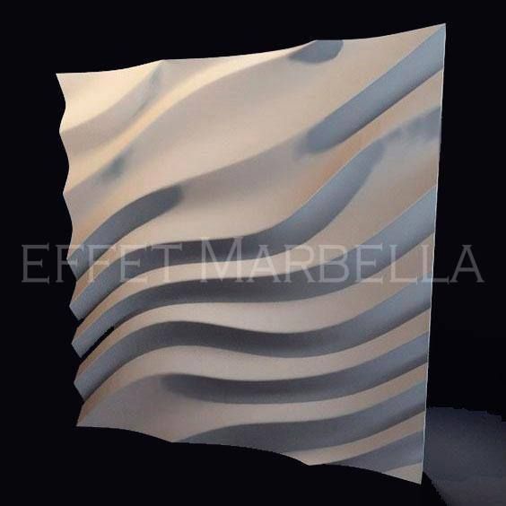 Декоративни 3D панели - 3д гипсови панели, облицовки за стени 0078