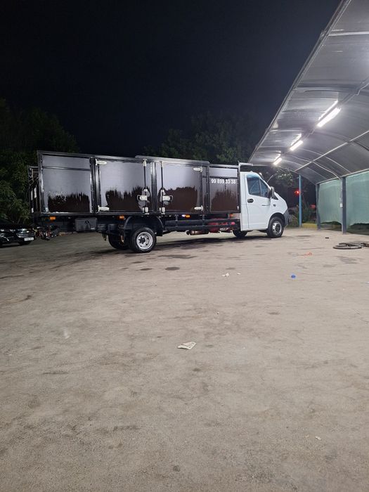 Перевозка гобаритного меттала на Газели с открытым вехом