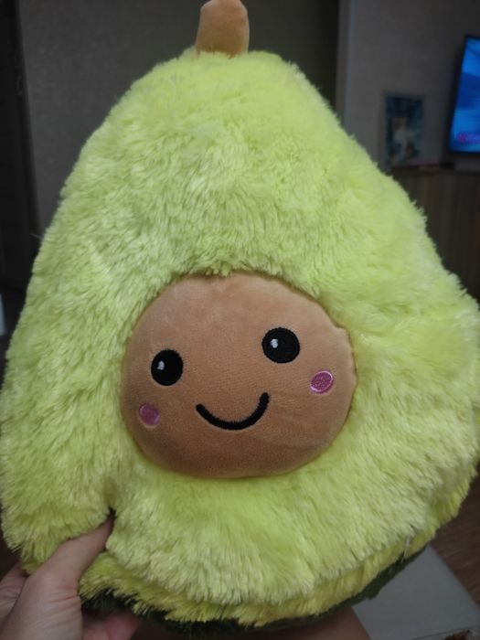 Авокадо мягкая игрушка