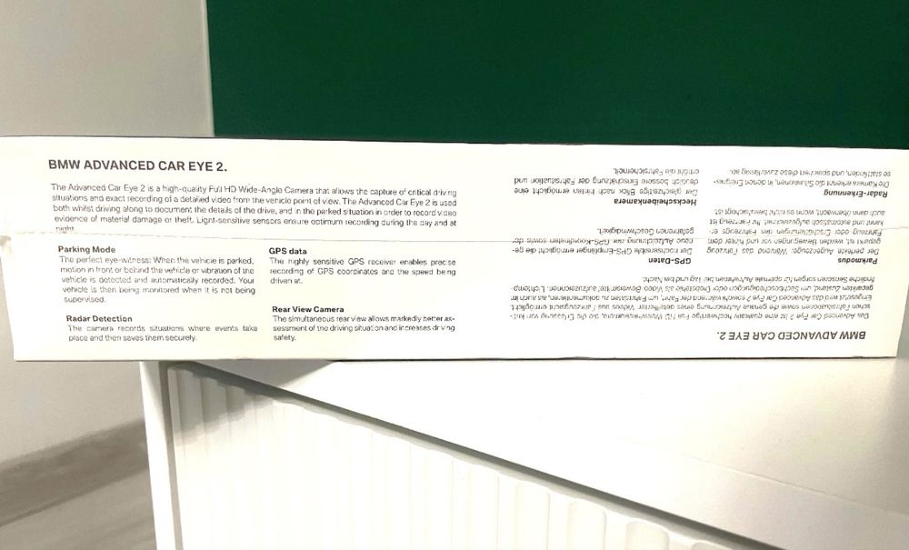 Vand Camera de bord BMW Advanced car eye 2.0 NOI