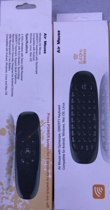 Air mouse -универсальный пульт для Android устройств. Tv box приставка