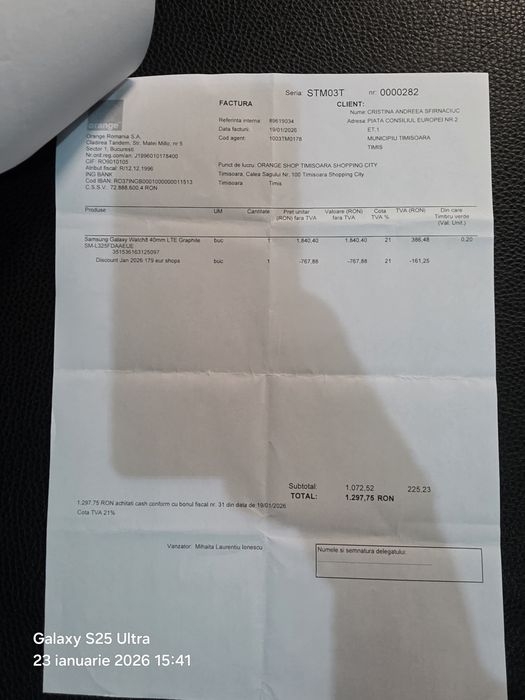 Samsung watch 8 de 40 mm