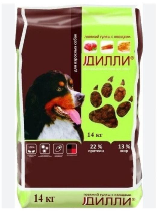 Сухой корм Дилли для собак