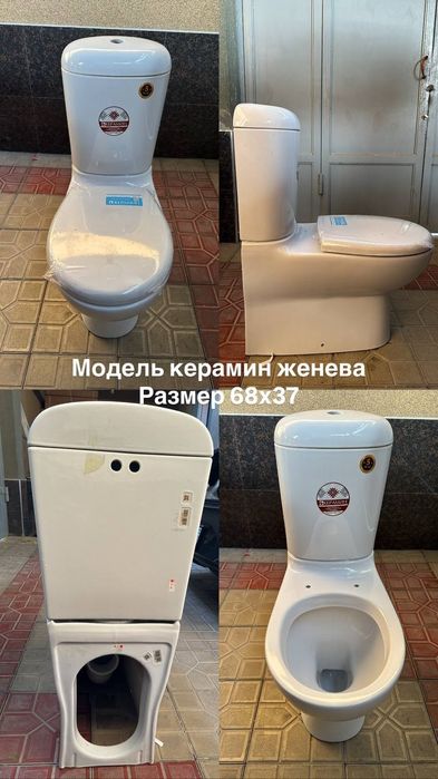 Керамин унитаз раковиналари оптом нархларда