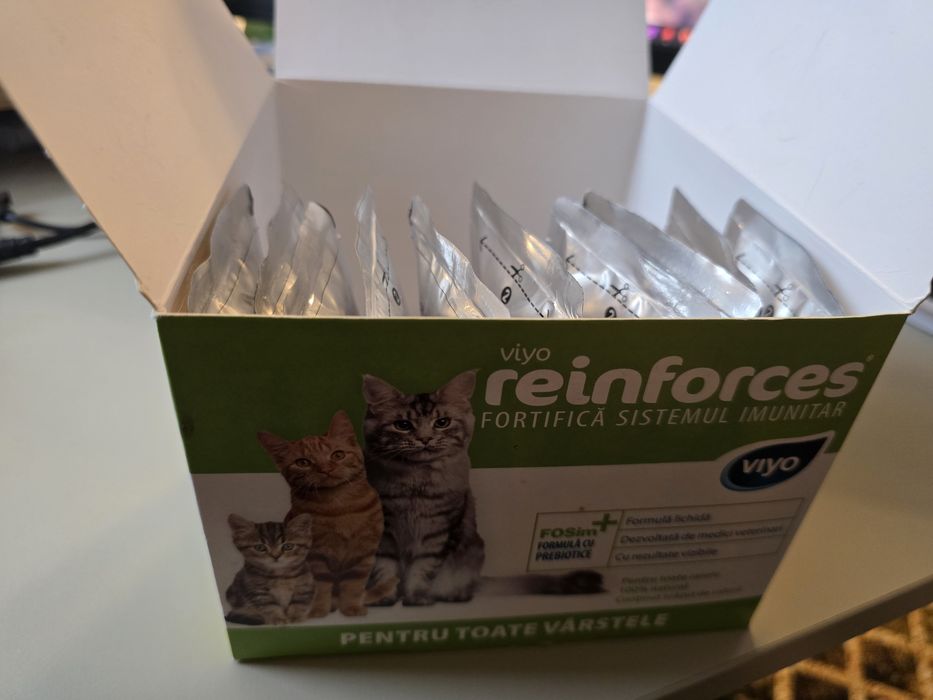 Viyo Reinforces Cat All Ages 30ml X 10 Buc