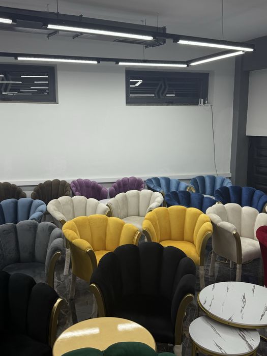 Ramashka modeli divan va kreslo to‘plami