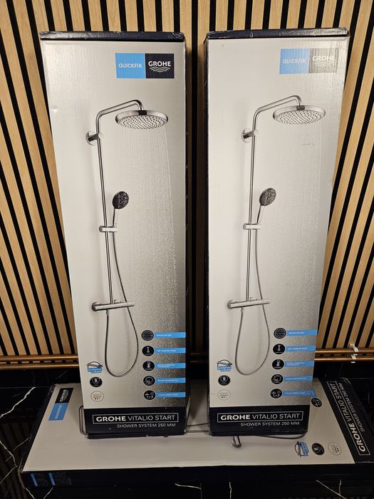 Grohe Vitalio Start Shower System 250 MM