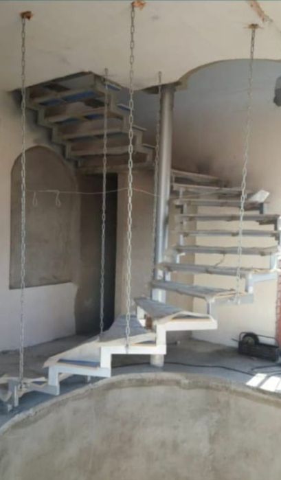 Лестницы - металокаркас