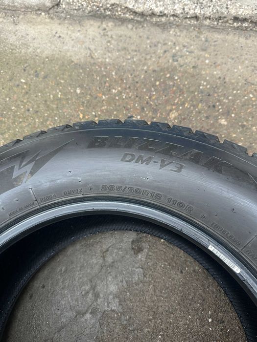 4бр. зимни гуми 265/60/18 - Bridgestone - DOT3822
