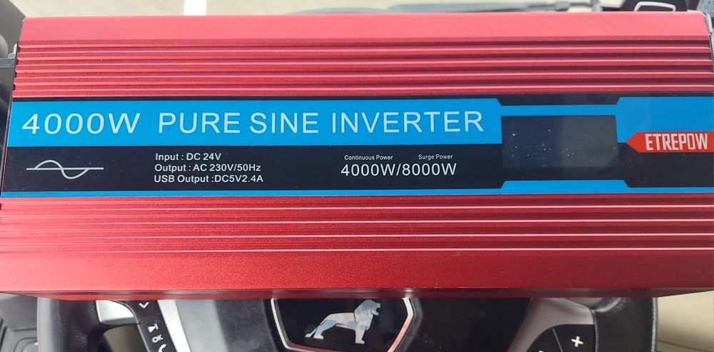 Invertor 8000W DC24v AC230/50HZ