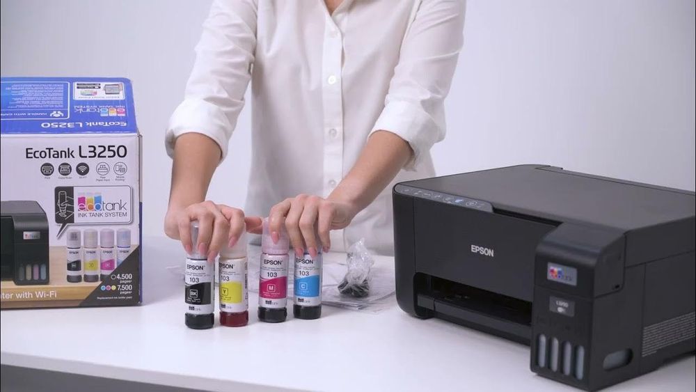 Epson L3250 МФУ струйное Epson EcoTank L3250 Tehnodom.uz