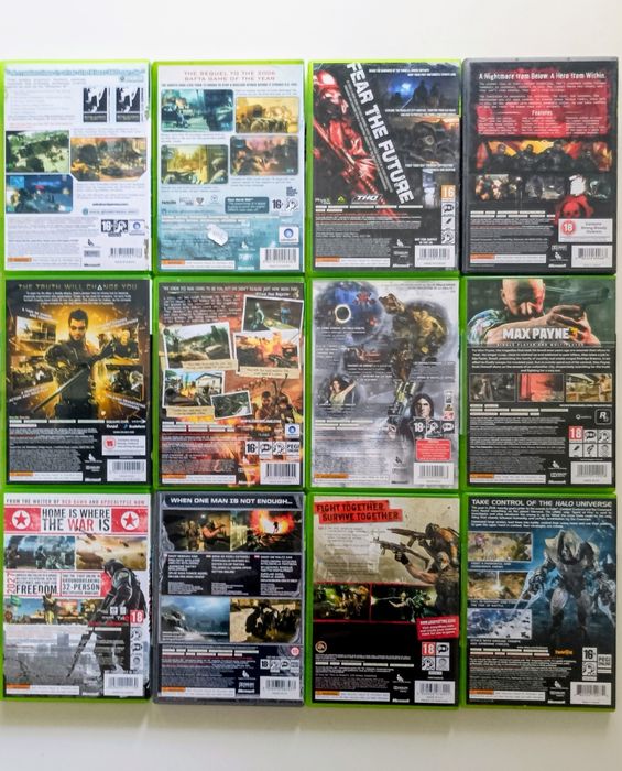Vând jocuri pentru Xbox 360