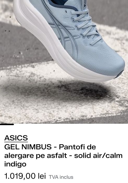 Asics Gel Nimbus 26 , marinea 44.5