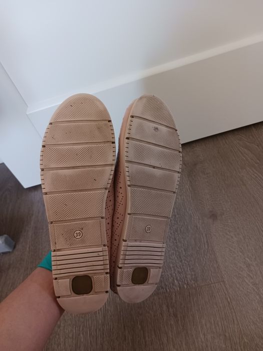 Pantofi piele perforata Enzo Bertini