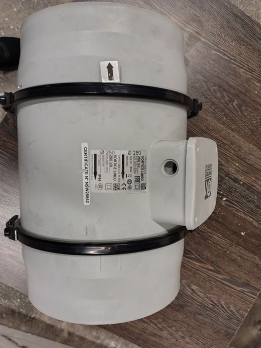 Ventilator de tubulatura Vortice lineo 6 250