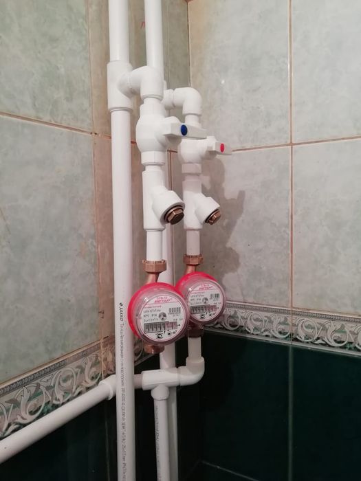 Установка батарей, сварочные работы