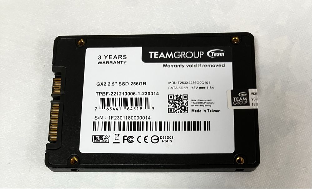 SSD Hard 256GB Team Group