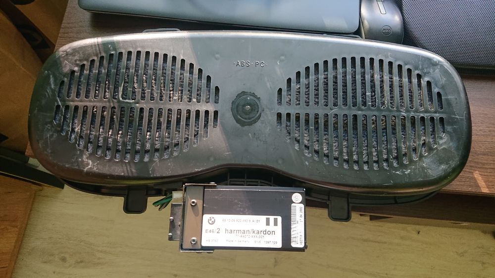 bmw e46 coupe harman kardon subwoofer