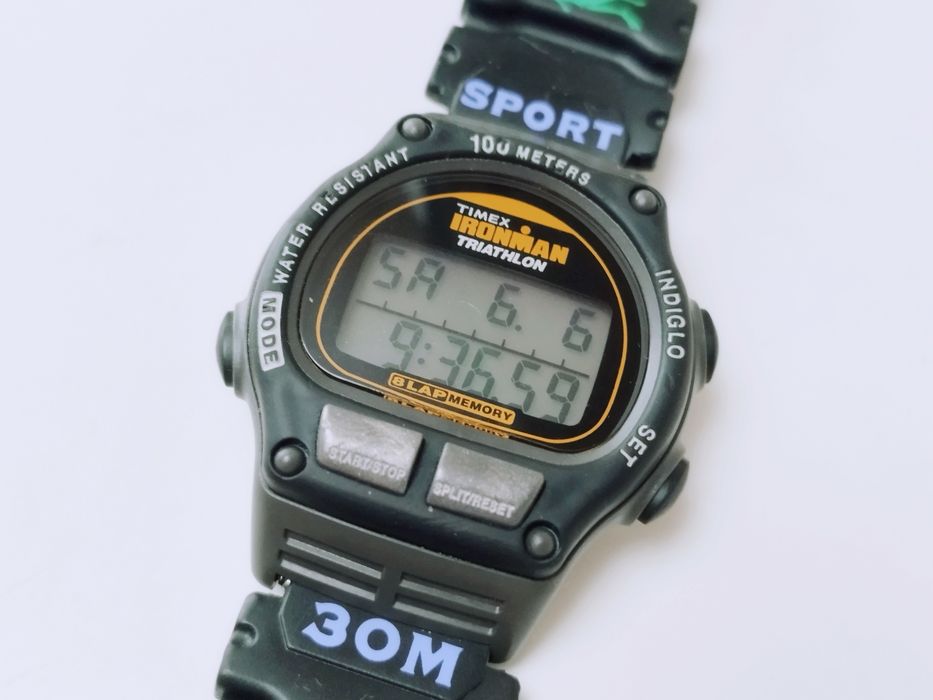 Vechi ceas Timex Ironman Triathlon LCD Digital