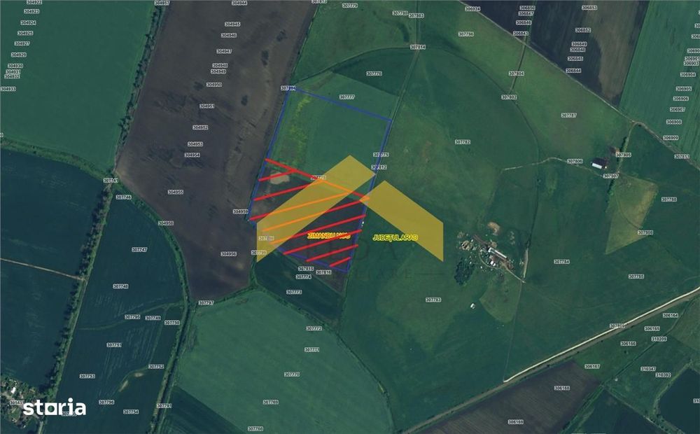 Teren 6,8ha extravilan de vanzare Zimandu Nou