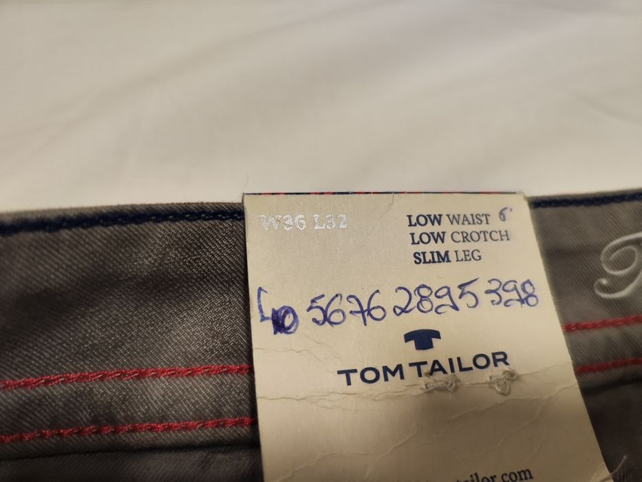 Сив дамски панталон нов Tom Tailor 36/32