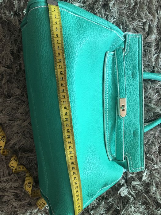 Чанта цвят мента