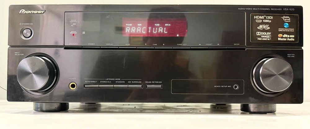Pioneer VSX 520 Amplificator HDMI DTS-HD M Audio 3D Receiver