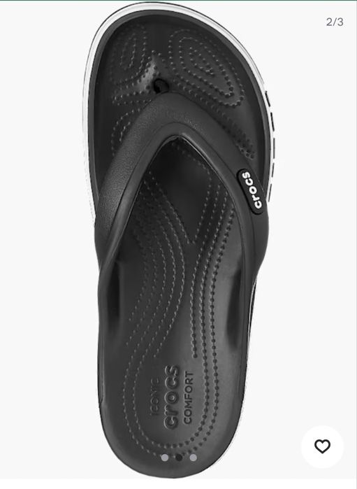 Черни джапанки Crocs Bayaband Flip Flop- размер 43/44 EU