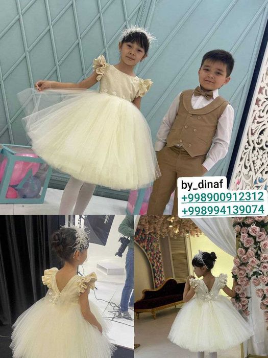 Qizlar va bolalar prokat kiyimlari