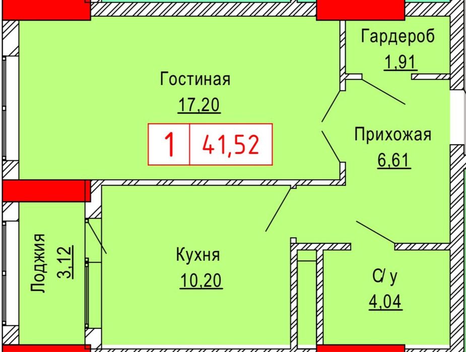 Сдам 1 комомнатную квартиру в элитном доме