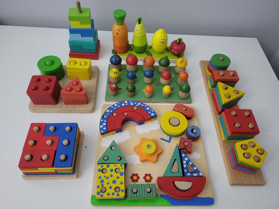 Деревянные игрушки набор "Колышки" 14000тн