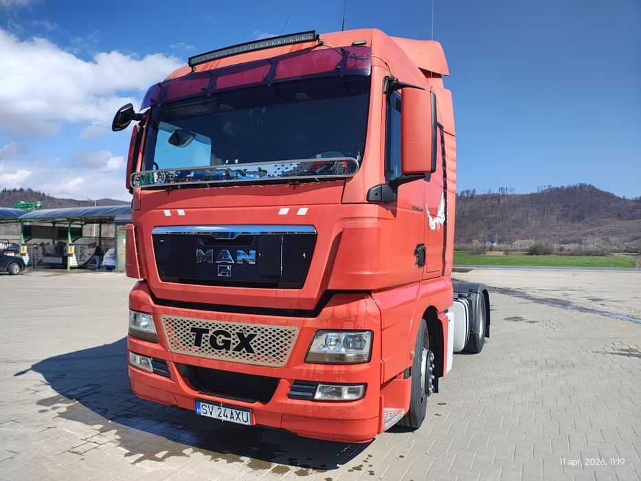 MAN TGX 440,înmatriculat pe persoana fizica.