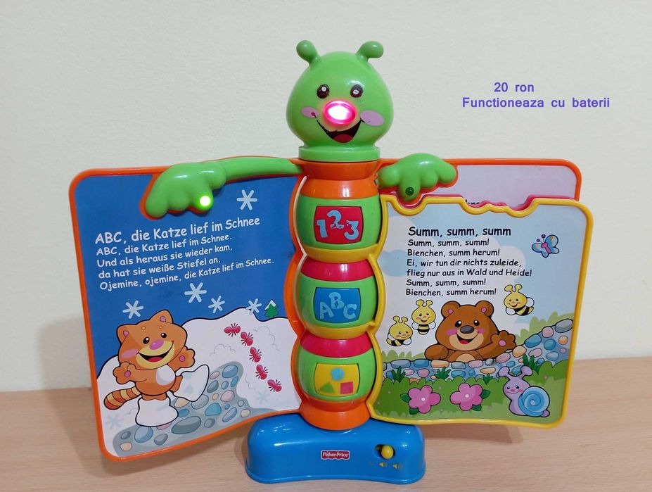 Catel robot cu efecte luminoase si sonore, set doctor, binocluri copii