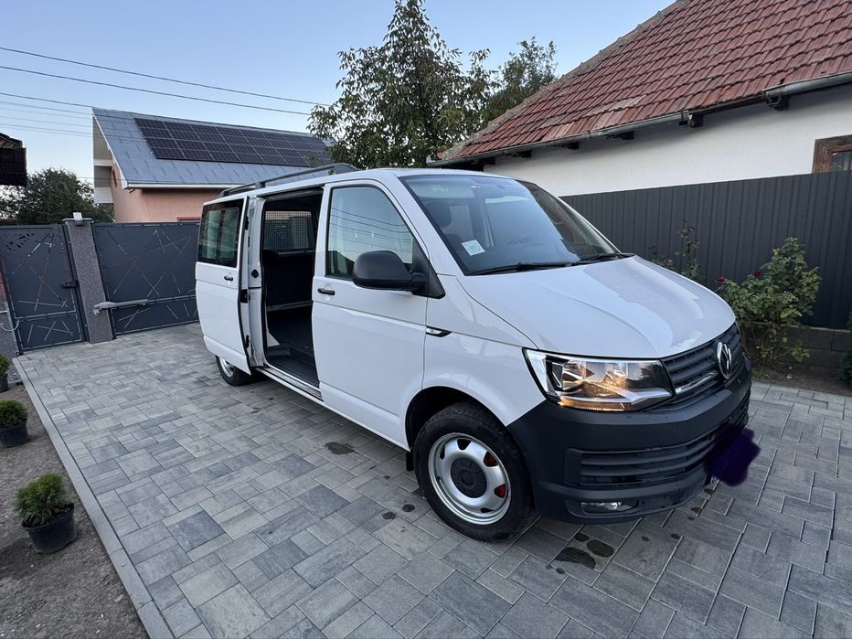 Vw transporter T6 2.0 tdi 204cp din 2018 varianta lunga cu portiere laterale pe ambele parti