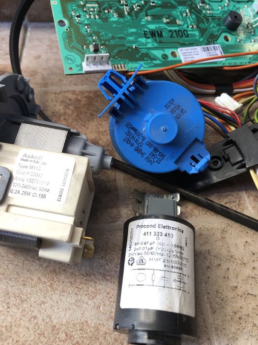 Motor si placa de baza masina spălat electrolux