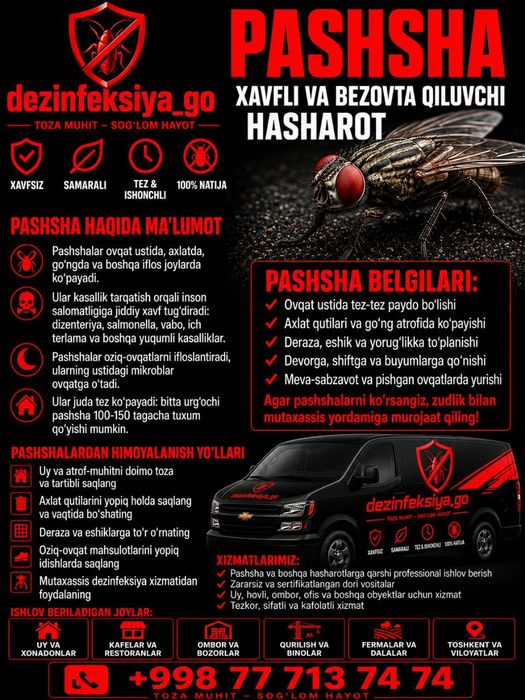 Dezinfeksiya Dizinfeksiya dezinseksiya deratizatsiya
